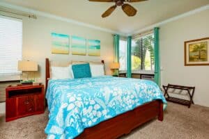 wailea condo- bedroom
