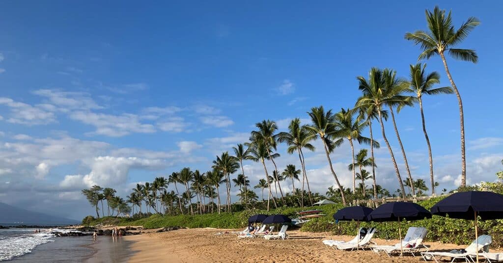 Wailea beaches vs Kaanapali beaches