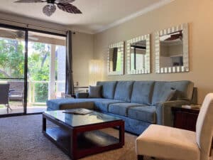 Wailea Vacation Rental Living Room