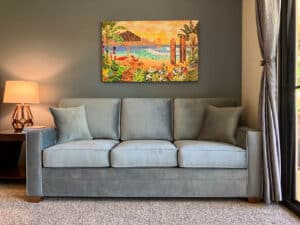 Wailea Vacation Rental Bedroom Sofa